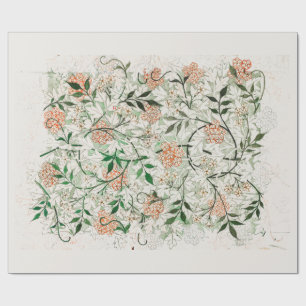 WRAPPING PAPER : WILLIAM MORRISE : JASMINE