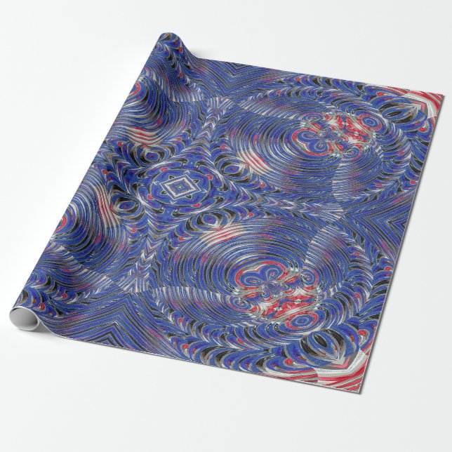 Wrapping Paper With A Marvellous Design (Unrolled)