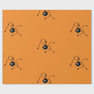 Wrapping Paper with spider
