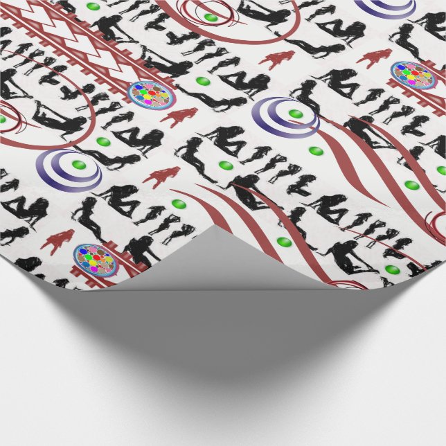 Wrapping paper women (Corner)