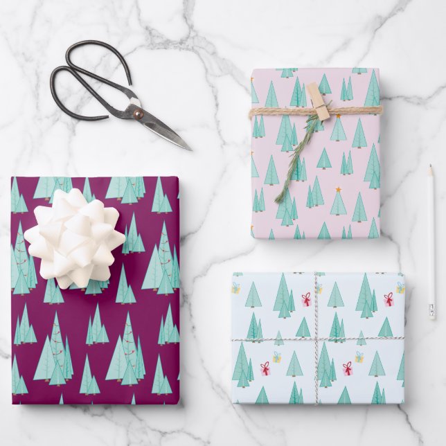 Wrapping Paper | Woodland Christmas Surprise (Front)