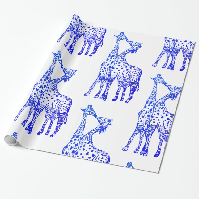 Wrapping PaperAfrican Love Wrapping Paper (Unrolled)