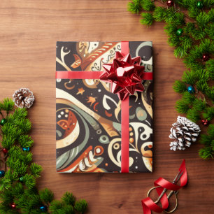 Wrapping with Christmas Motifs n11 Paper