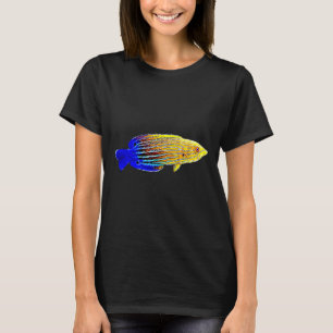 Wrasse Saltwater Aquarium Coral Reef Fish T-Shirt