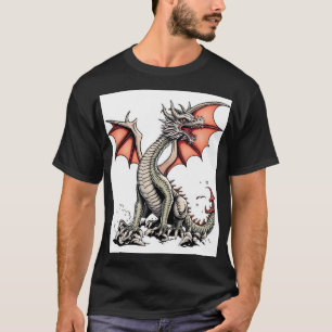 "Wrath of the Crimson-Winged Drake" T-Shirt