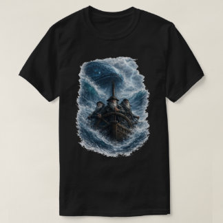 Wrath of the Ocean – Legendary Pirate Adventure T- T-Shirt