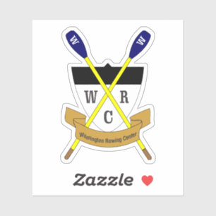 WRC Crest Die-Cut Vinyl Sticker - Multiple Options