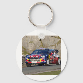 WRC Rally Car Cover Key Ring