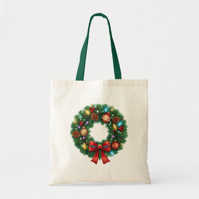 WREATH_01 TOTE BAG (Front)