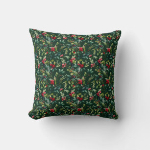 Wreath Christmas Winter Cushion