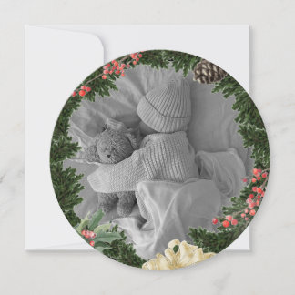 Wreath Flat Holiday Card