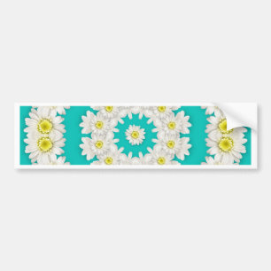 Wreath of Daisies Bumper Sticker