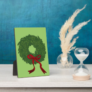 Wreath Plaque