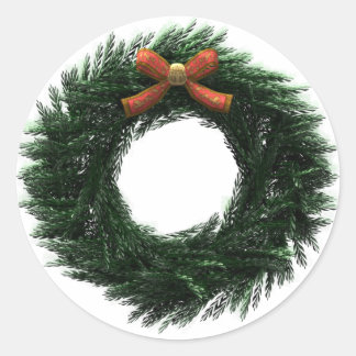 Wreath Sticker