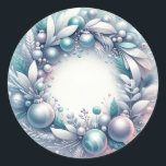 Wreath sticker<br><div class="desc">New!</div>