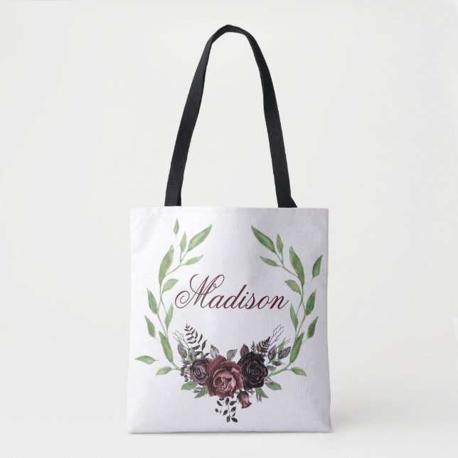 Wreath Tote Bag (Front)