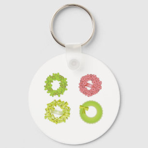 wreath-vector-10021501-large key ring