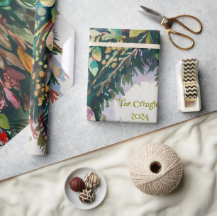 Wreath Wrapping Paper