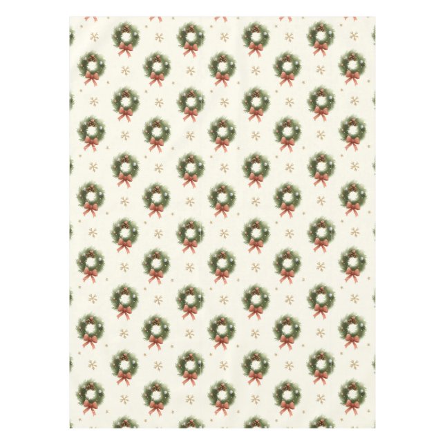 Wreaths Tablecloth (Front)
