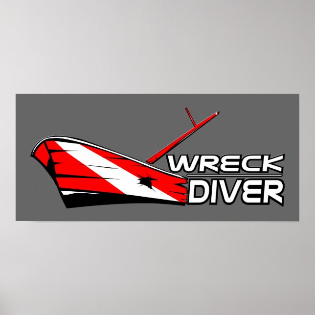 Wreck Diver Poster (Front)