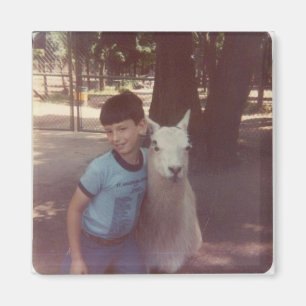 Wrecked 'Um Llama Hug Magnet