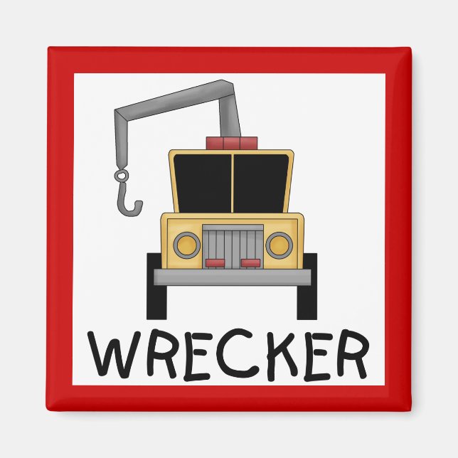 Wrecker Tshirts and Gifts Magnet (Front)