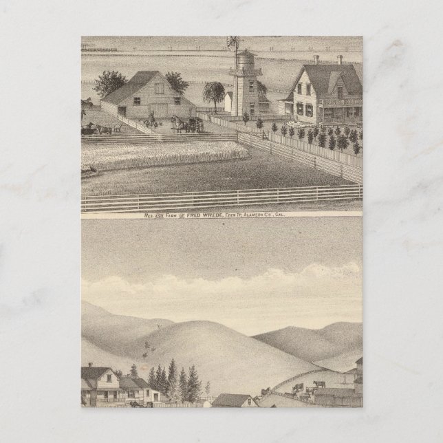 Wrede, Nebas residences Postcard (Front)