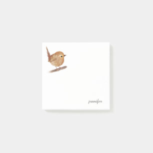 Wren Bird Post-it® Notes