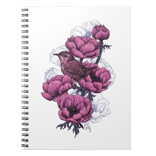 Wren bouquet notebook (Front)
