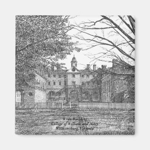 Wren Building Magnet