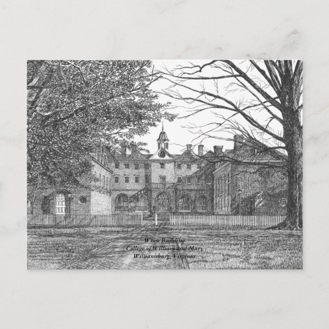 Wren Building Postcard (Front)
