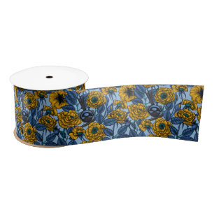 Wren in the roses satin ribbon