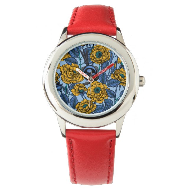 Wren in the roses watch (Front)