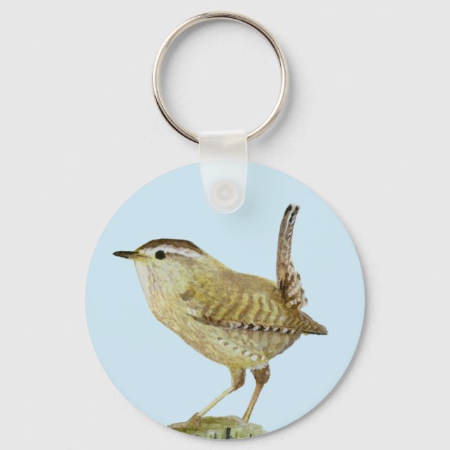 Wren Key Ring (Front)