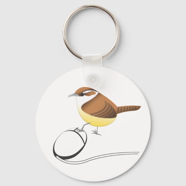 Wren Keychain (Front)