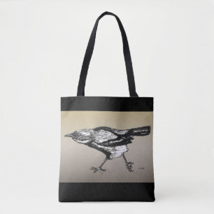 Wren on the Run Tote Bag