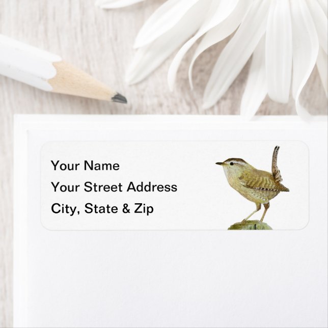 Wren Return Address Label (Insitu)