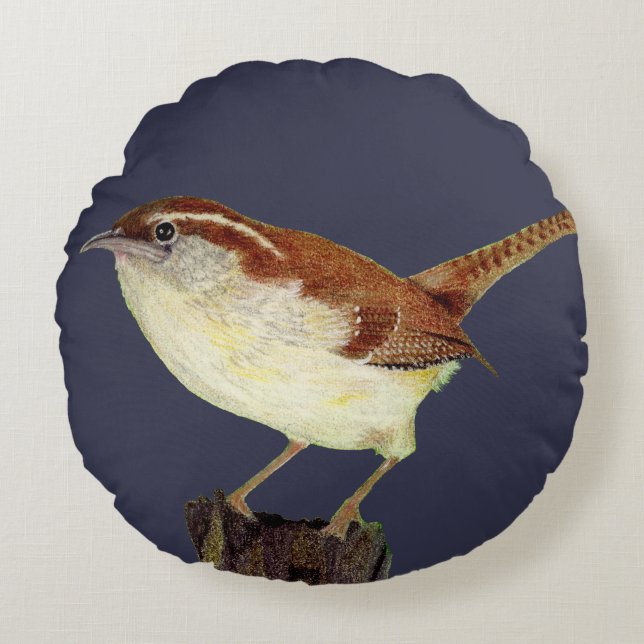 Wren Round Cushion (Front)
