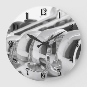 Wrenches Large Clock