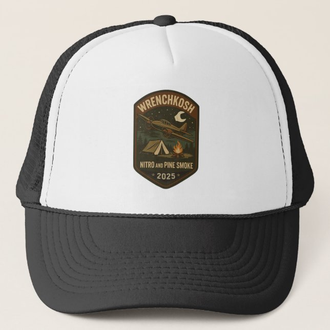 Wrenchkosh Koozy Trucker Hat (Front)