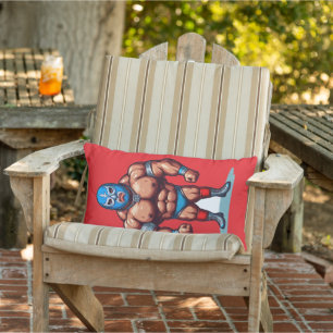 Wreseling men  lumbar cushion
