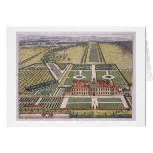 Wrest House in Bedfordshire engraved by Johannes K