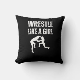 Wrestle Like A Girl, Fight Like A Girl Cushion