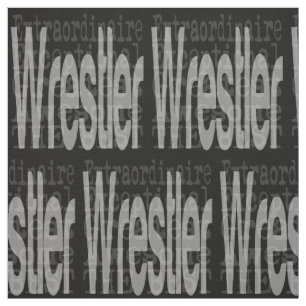 Wrestler Extraordinaire Fabric