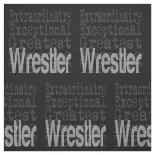 Wrestler Extraordinaire Fabric