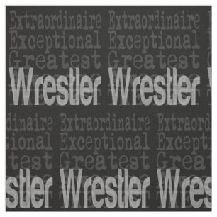 Wrestler Extraordinaire Fabric
