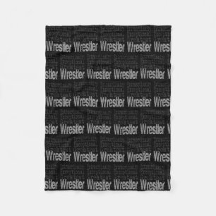 Wrestler Extraordinaire Fleece Blanket