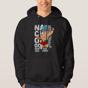 Wrestler Lucha Libre Wrestling Mask Nachoooo Hoodie