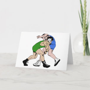 Wrestlers Card