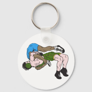 Wrestlers Key Ring